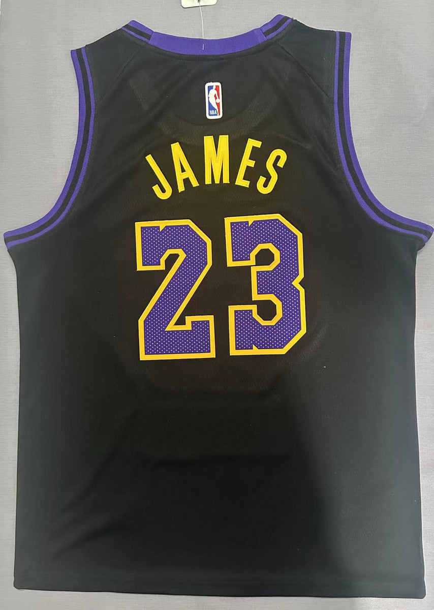 Los Angeles Lakers 2023-24 City Uniform,worn In The NBA 2023-2024 Seas ...