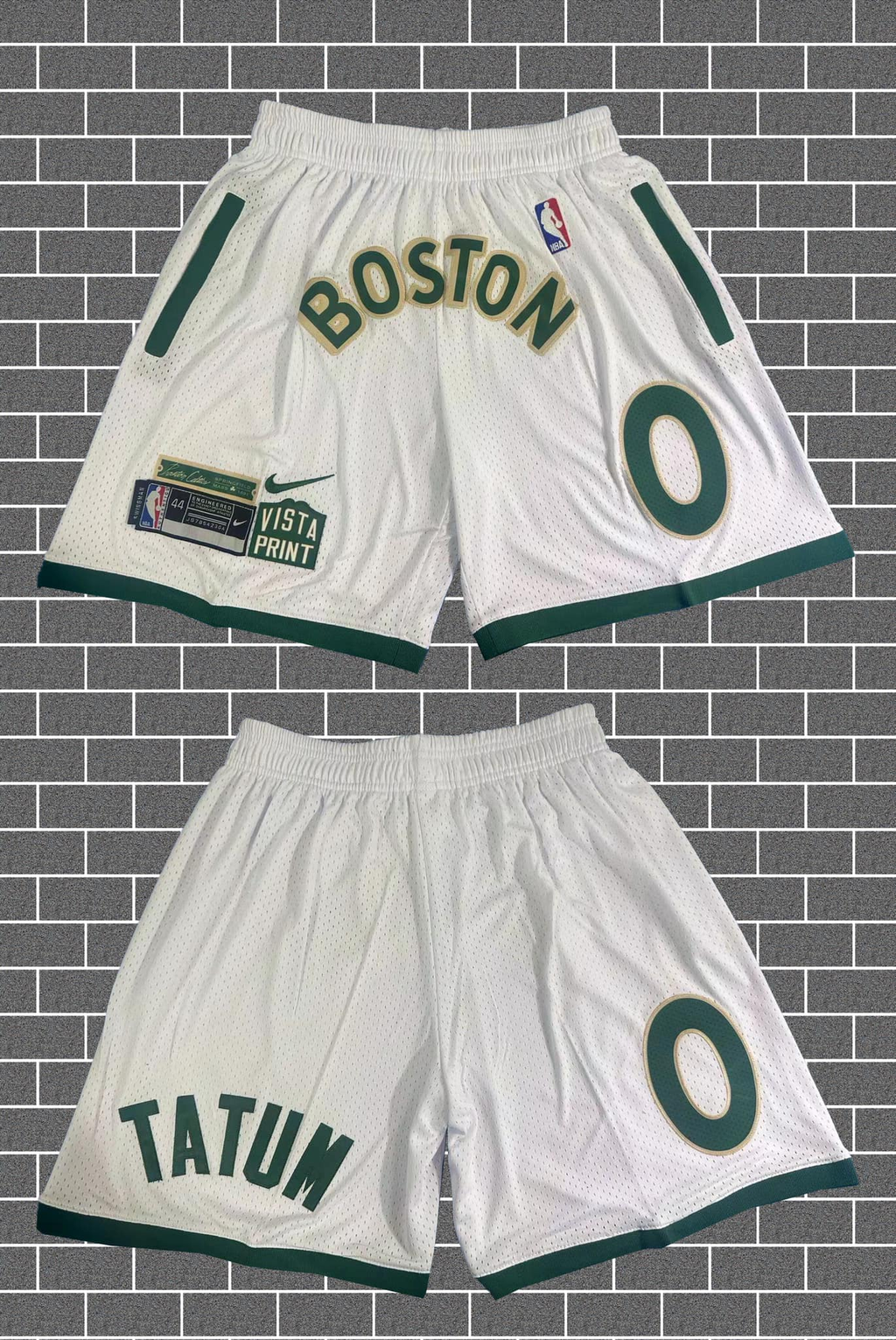 Just Don Retro Boston Tatum white