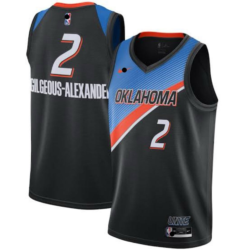 Oklahoma Gilgeous-Alexander #2 black