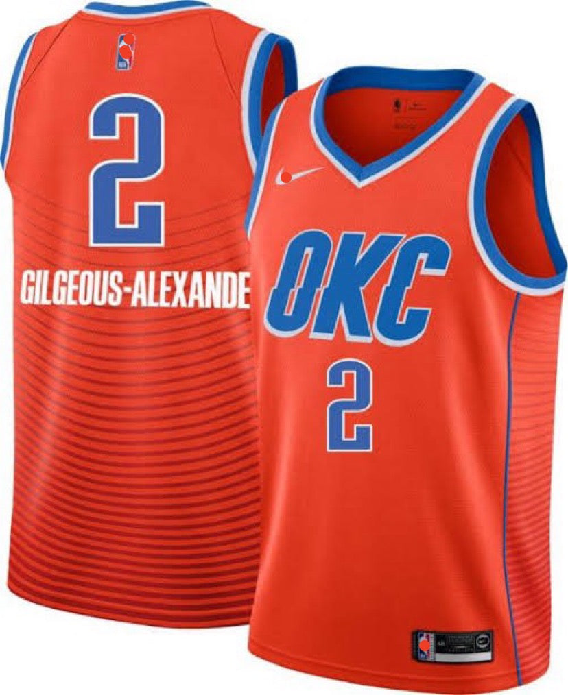 OKC Gilgeous-Alexander #2 RED