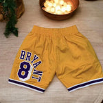 Just Don Retro Lakers Kobe #8 Yellow