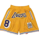 Just Don Retro Lakers Kobe #8 Yellow