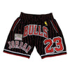 Just Don Retro   #23  Bulls Jordan Black Striped