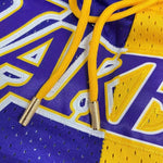 Just Don Retro Double Lakers Kobe Bryant Purlple and Yellow