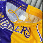 Just Don Retro Double Lakers Kobe Bryant Purlple and Yellow