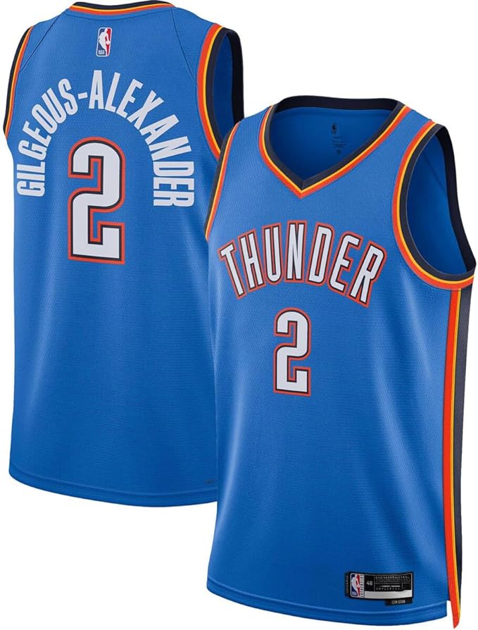 Shai Gilgeous-Alexander Oklahoma City Thunder Blue #2