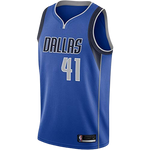 Dirk Nowitzki Dallas Mavericks #41 Blue Icons Edition