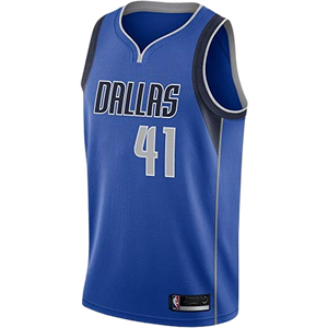 Dirk Nowitzki Dallas Mavericks #41 Blue Icons Edition