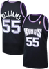 Jason Williams #55 Sacramento Kings Black 2000-01