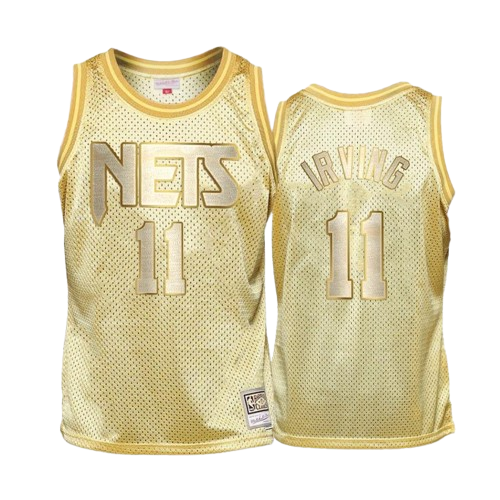 Kyrie Irving #11 Brooklyn Nets Golden