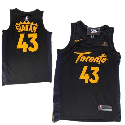 Toronto Siakam #45 Black