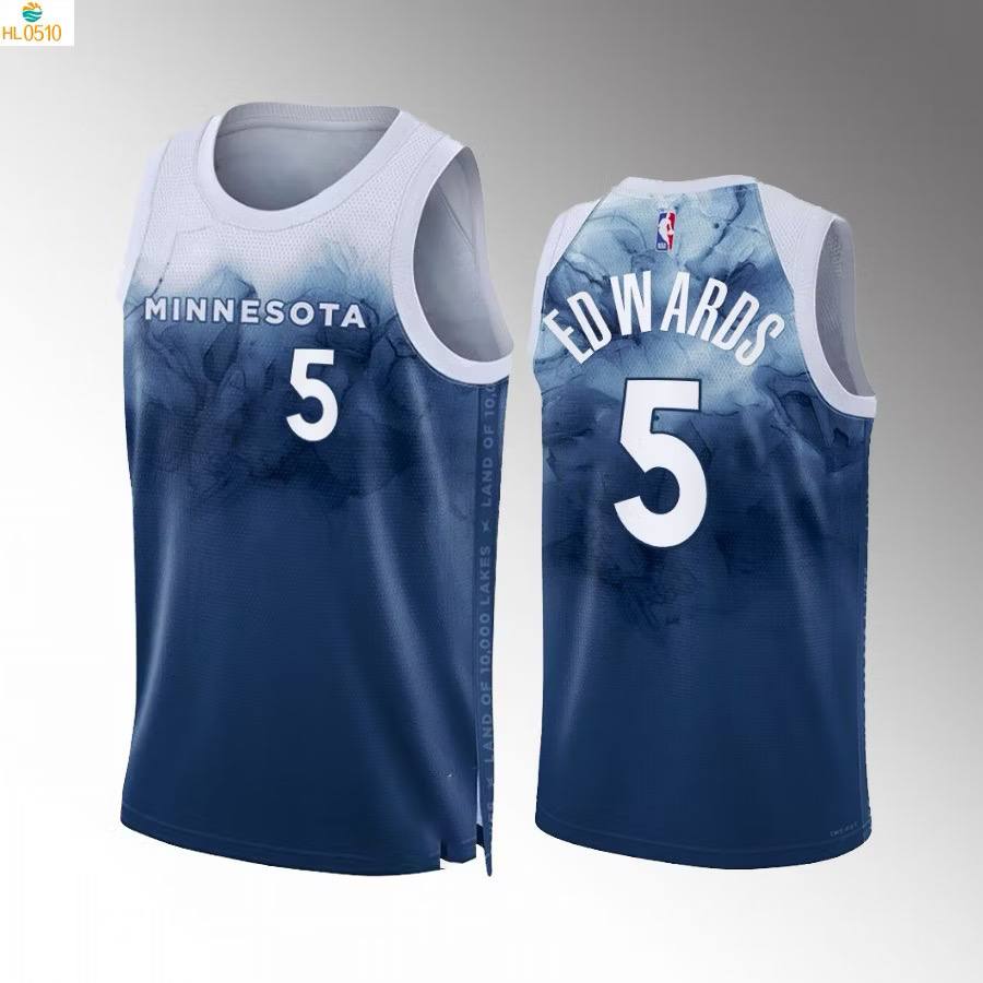 Eduards Minnesota Wolves 2025 Jersey