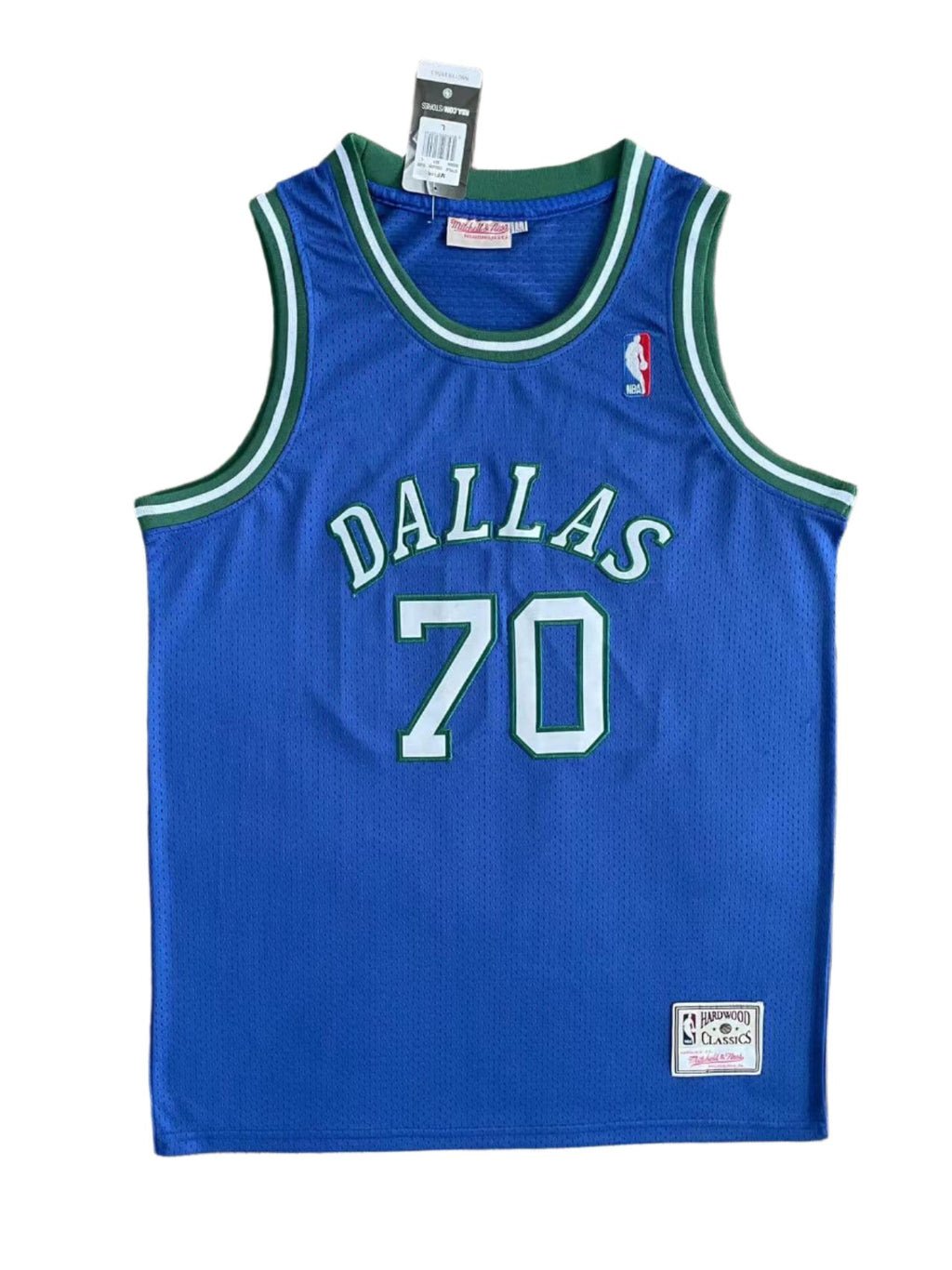 ERSEY RETRO DALLAS 70 DENNIS RODMAN HIGH QUALITY Blue