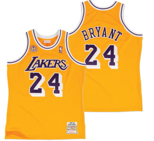 Retro LA Lakers Kobe Bryant YELLOW