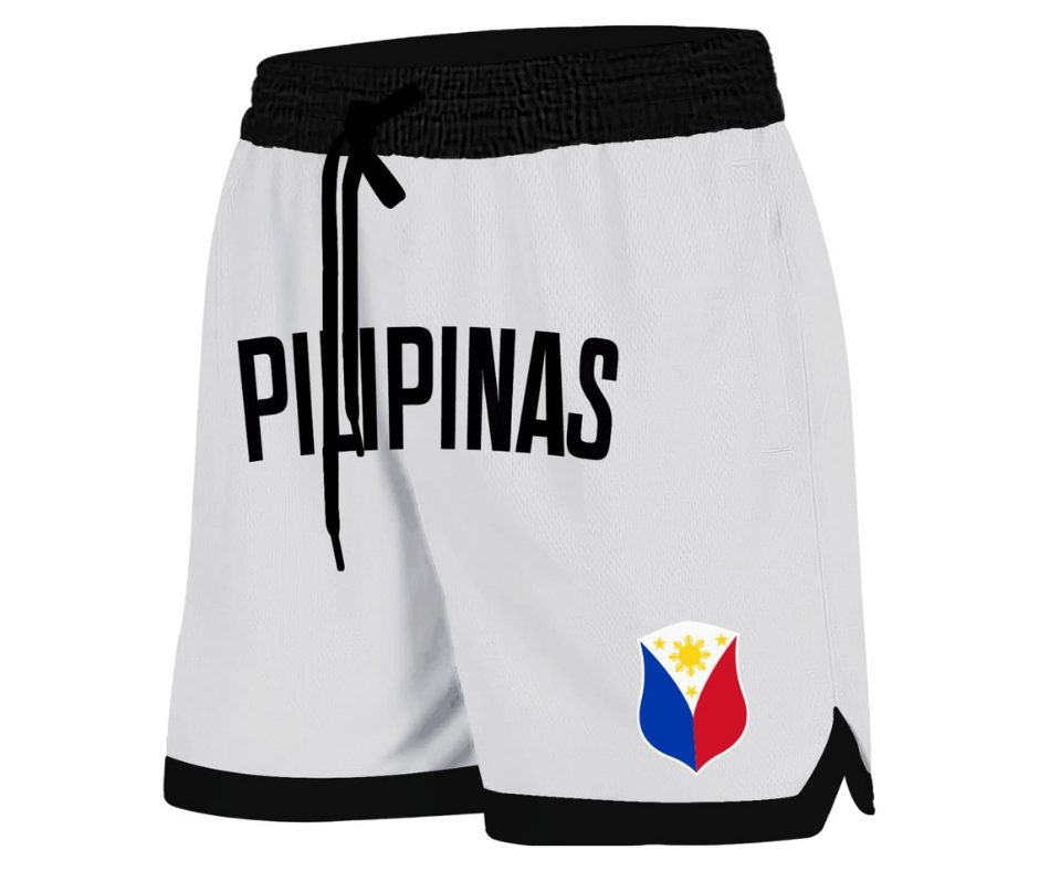 Pilipinas Shorts White