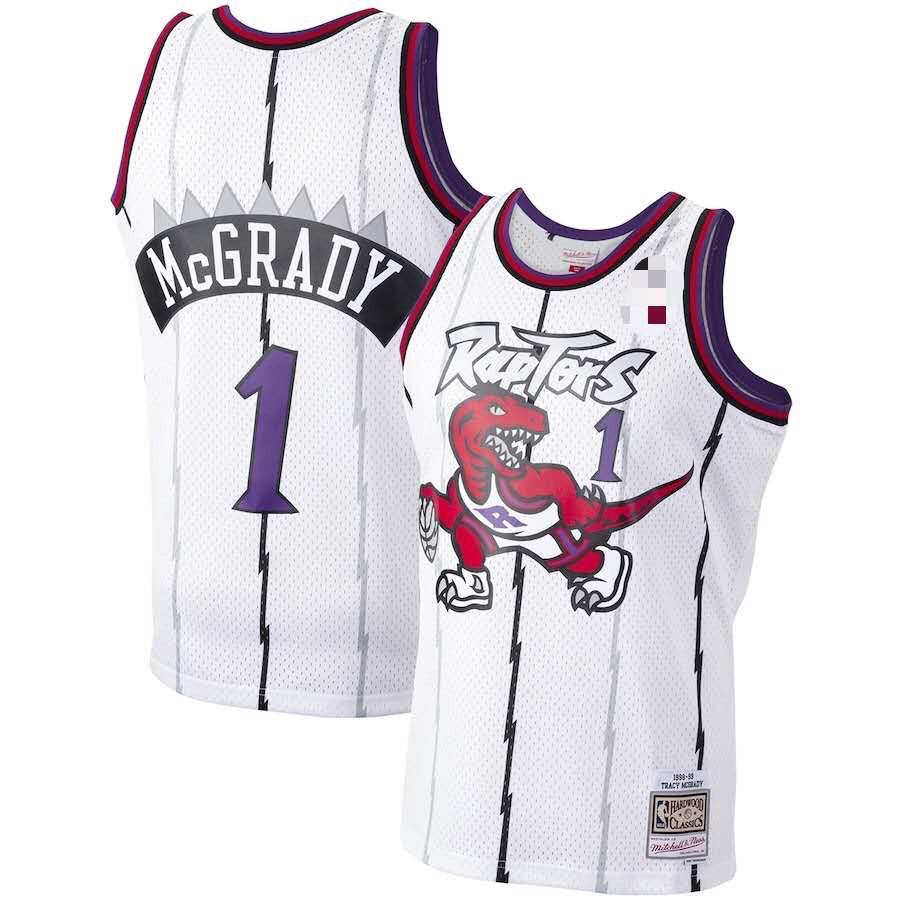 Retro Tracy McGrady WHITE