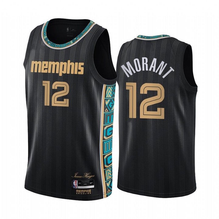 Nike Ja Morant Memphis Grizzlies City Edition NBA Jersey / Black
