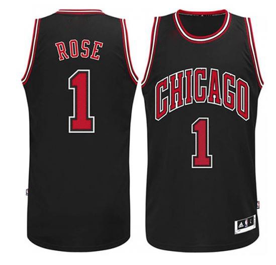 Retro Derrick Rose Black