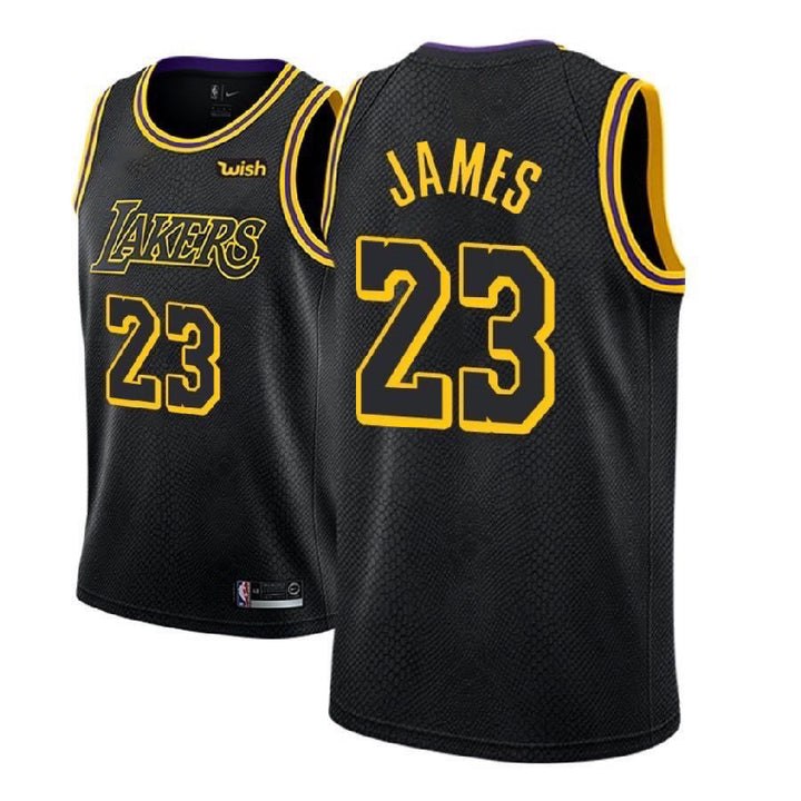 Over 50% OFF the Nike NBA LeBron James Black Mamba Lakers Jersey