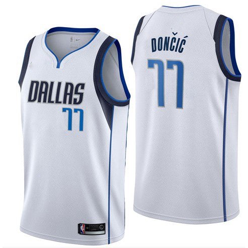 Dallas Mavericks Luka Doncic WHITE