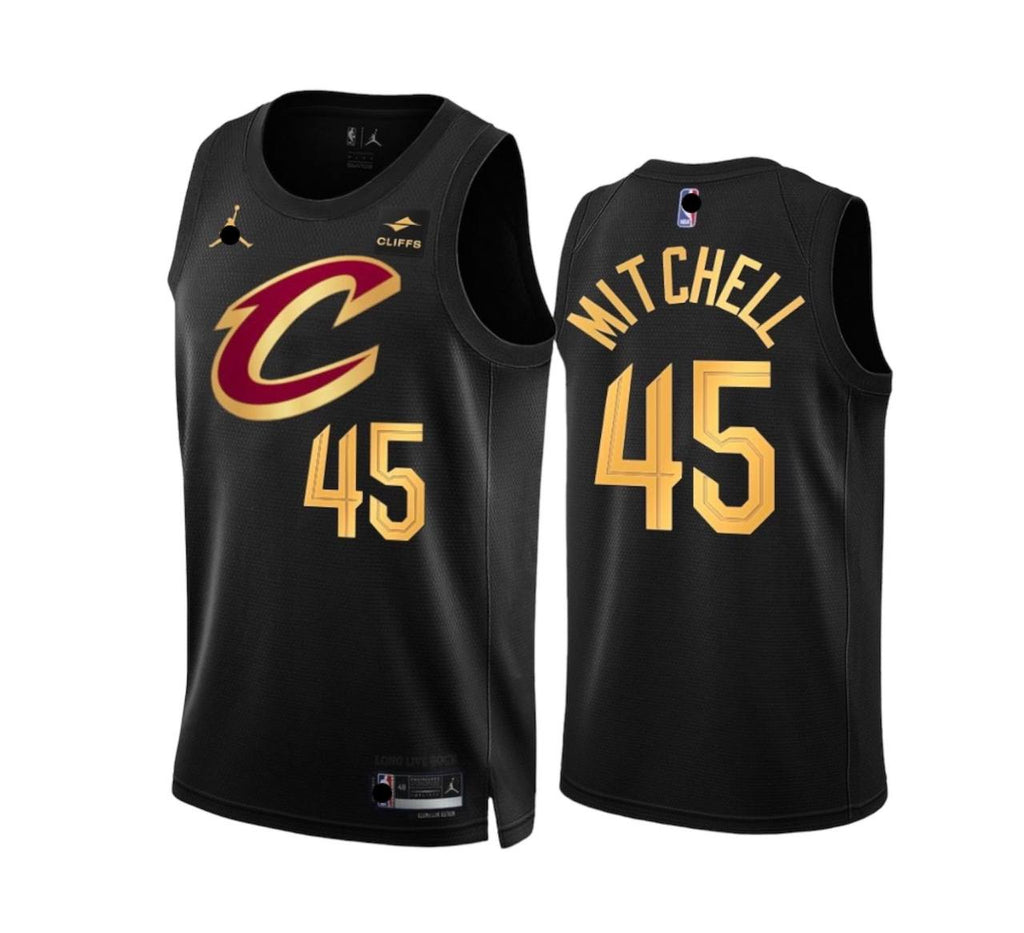 Cleveland Cavaliers Donovan Mitchell Black 22-23