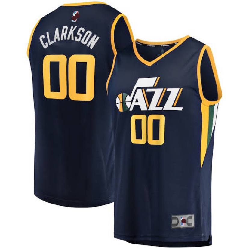 Utah Jazz Jordan Clarkson Navy